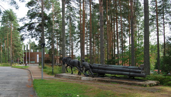 am Forstmuseum Lusto