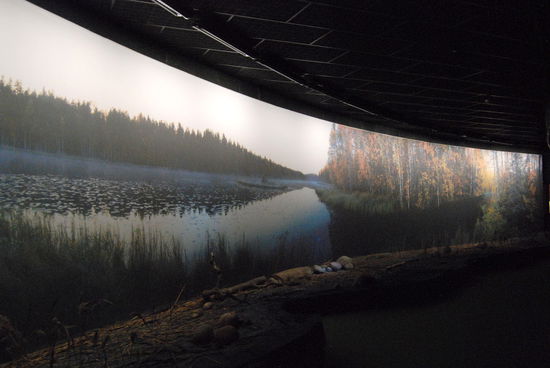 Raum der Stille, war 2000 im finnischen Pavillon auf der Expo in Hannover