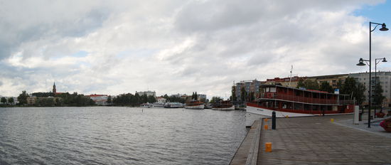 am Hafen von Savonlinna/Nyslott