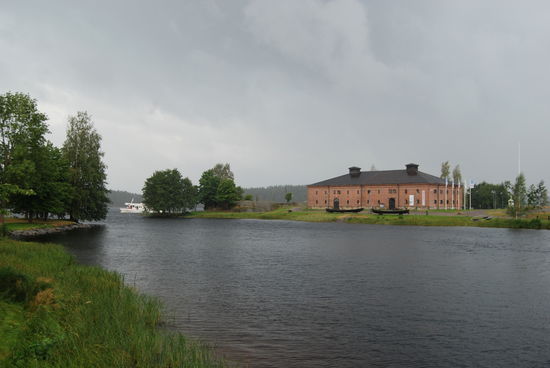 Blick zum Museum hinüber