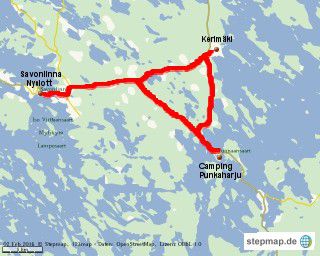 unsere Fahrt nach Kerimäki und Savonlinna/Nyslott