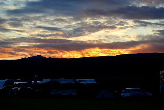 auf dem Campingplatz