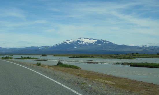 Þjórsá mit Hekla