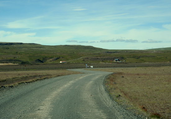 Auffahrt zum Háifoss