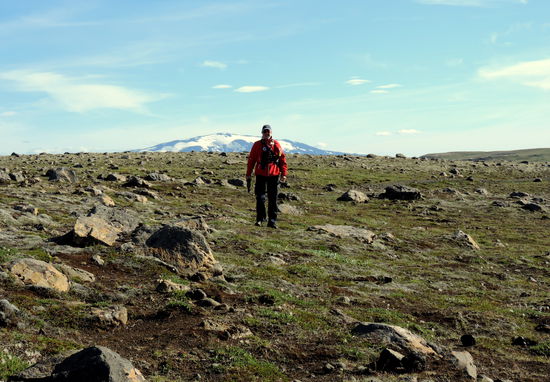 Rainer vor der Hekla