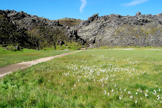 führte der Weg auf das Lavafeld zu