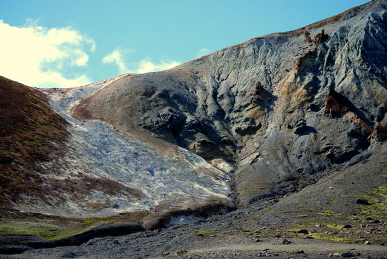 hier führte ein Wanderweg hinauf