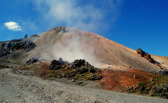 und duftete nach Schwefel