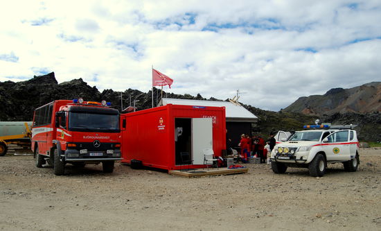 Rettungsstation von Landmannalaugar