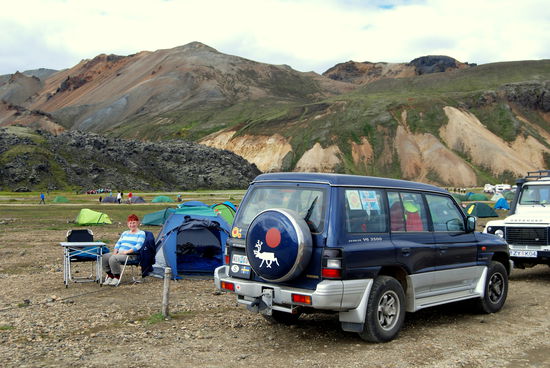 Christa wartete schon