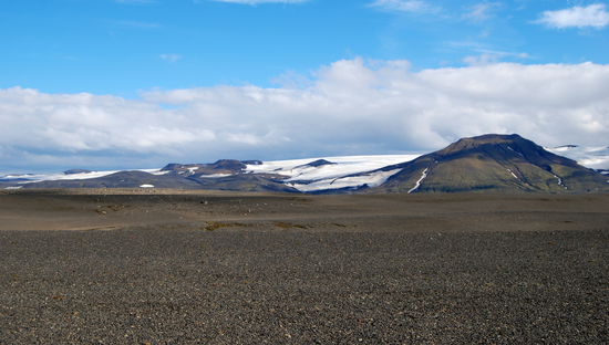 der Tungnafellsjökull bevor wir auf die F752 in Richtung Laugafell abbogen