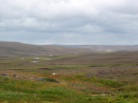 Weiterfahrt in Richtung Norden