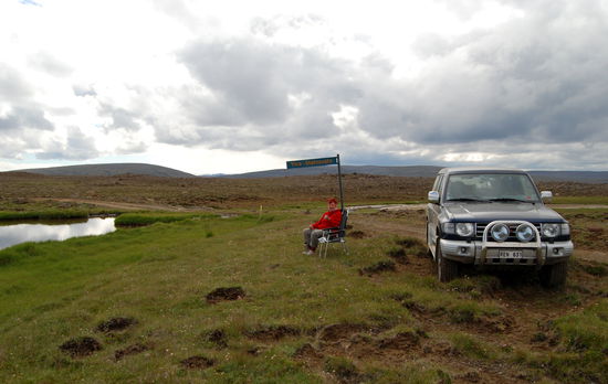 unser Rastplatz dort