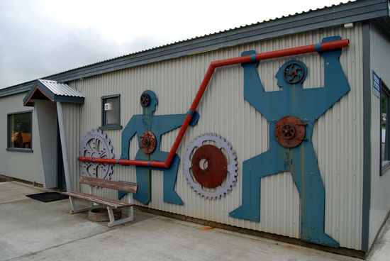 Kunst am Bau: Maschinenwerkstatt