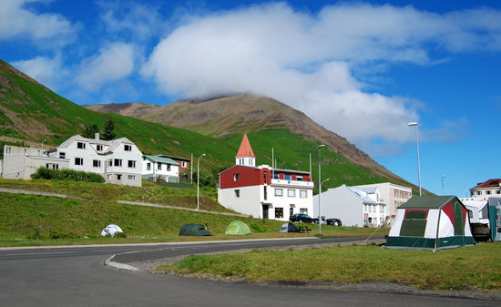 Siglufjörður auf dem Weg