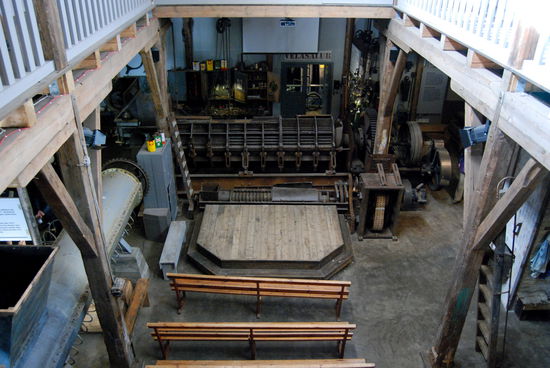 Übersicht über die Fabrikhalle