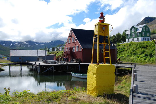 Róaldsbakki, 1907 von den norwegischen Brüdern Roald gebaut