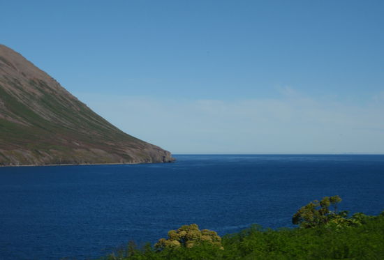 unterwegs in Richtung Dalvík