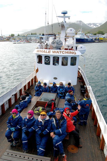 der rote Fleck ist Christa