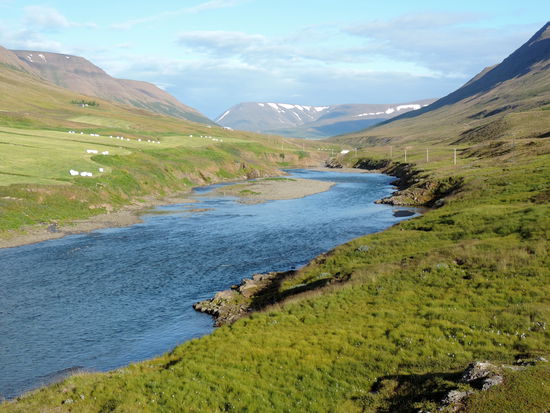 Blick in das Tal der Fnjóská