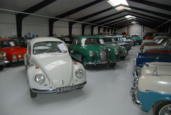 eine der Wagenhallen