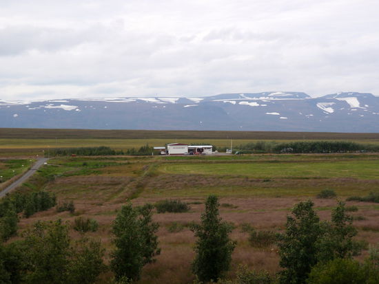 das Bad mit Campingplatz