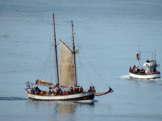 mit diesem Segelboot waren wir 2010 gefahren