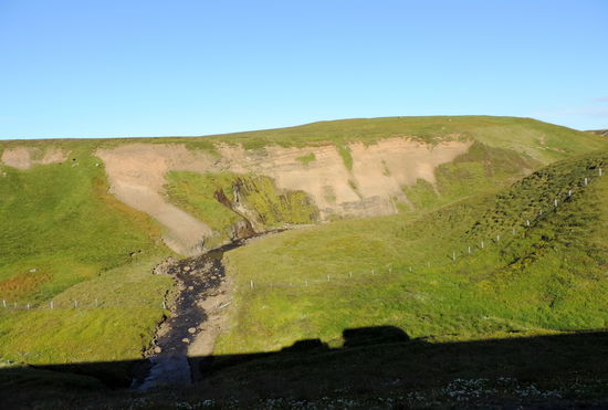 unser Gespann in der Landschaft