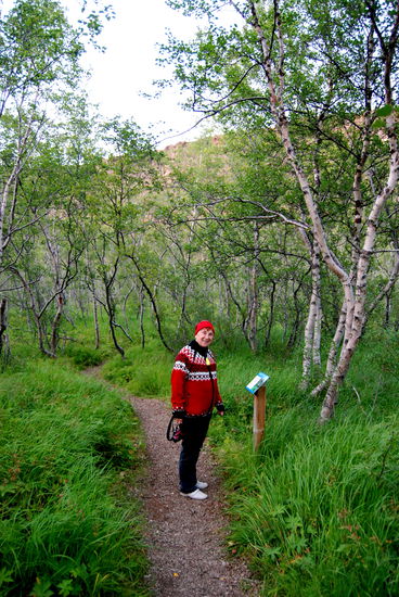 zurück auf dem Naturlehrpfad