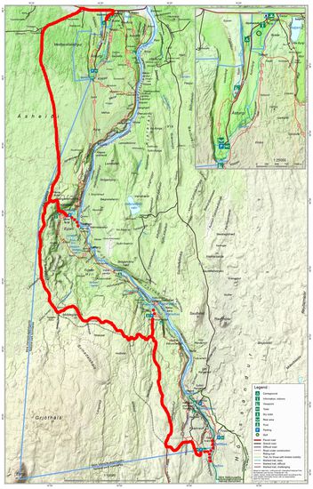 unsere Fahrt auf der F862 parallel zur Jökulsá á Fjöllum