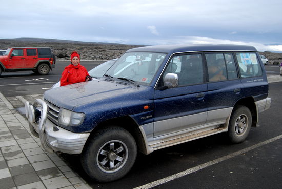 dann fuhren wir auf der F862 direkt zurück zum Wohnwagen