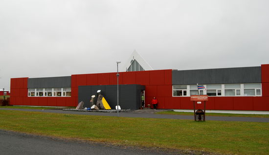 das Erdbebenzentrum in Kópasker