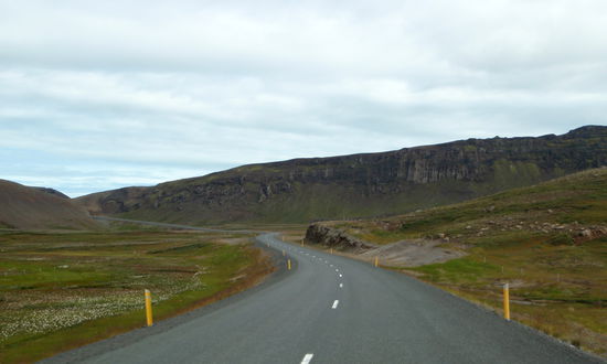 auf der 85 Auffahrt zur Hófaskarð