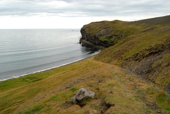 an der Küste der Halbinsel Rauðanes
