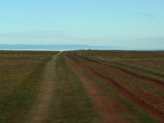 endlich fuhren wir auf den Leuchtturm Fontur zu