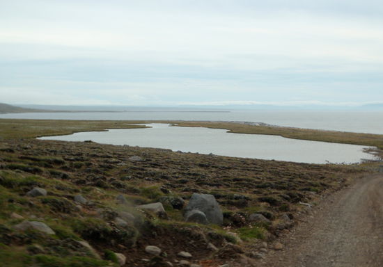 dann ging es wieder hinunter ans Meer