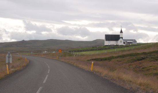 die älteste Holzkirche Íslands Steggjastaðir