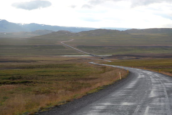 Abfahrt ins Vesturárdalur