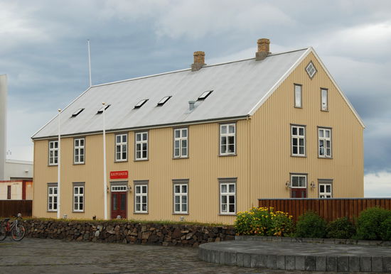das alte Kaufhaus von Vopnafjörður