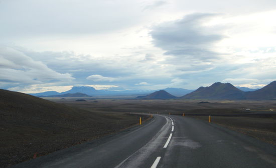 bis die Herðubreið in Sicht kam