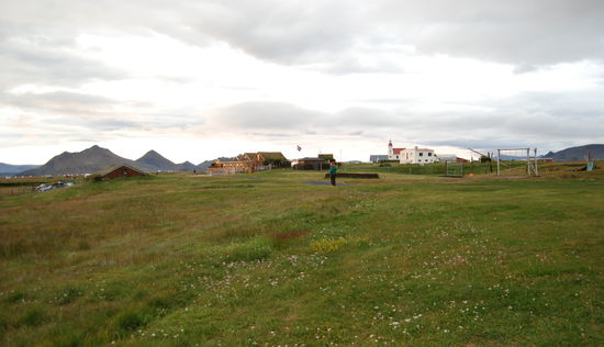 Blick über den Campingplatz