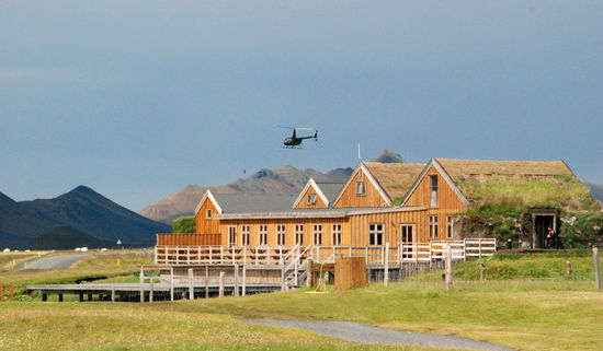 von hier wurden Hubschrauberrundflüge u.a. zur Askja durchgeführt