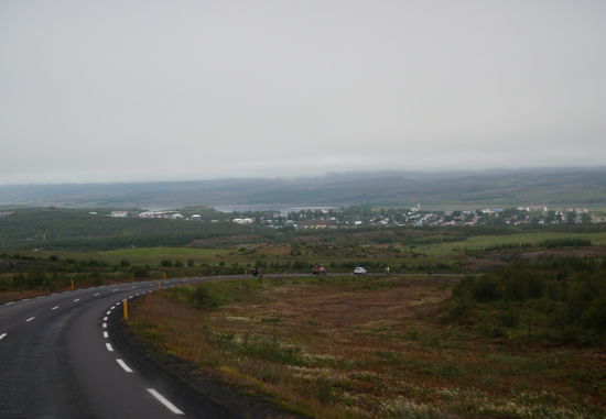 Egilstaðir kam in Sicht