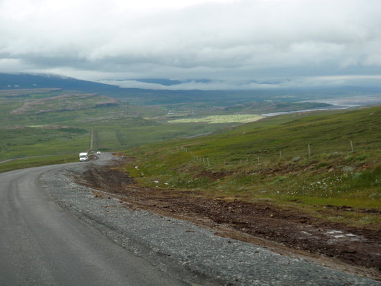 Weiterfahrt auf der N1 in Richtung Norden