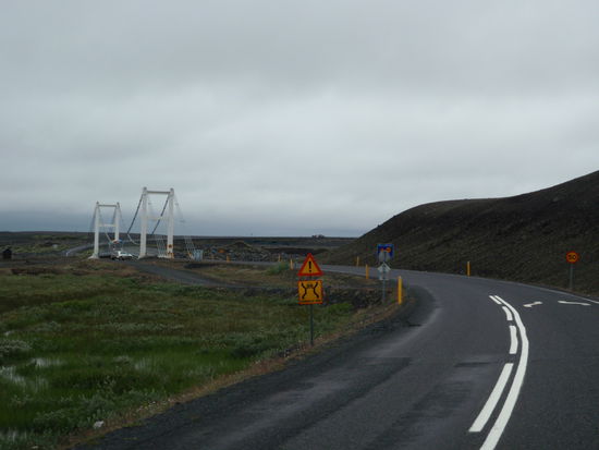 Brücke über die Jökulsá á Fjöllum