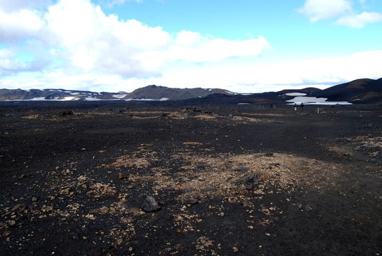 unser Weg zurück durch die Bimswüste