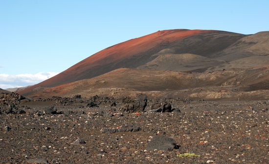 nicht immer war die Landschaft nur schwarz