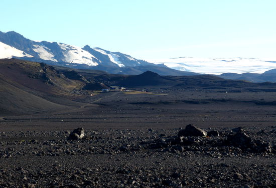 dann kam die Station Sigurðarskáli in Sicht