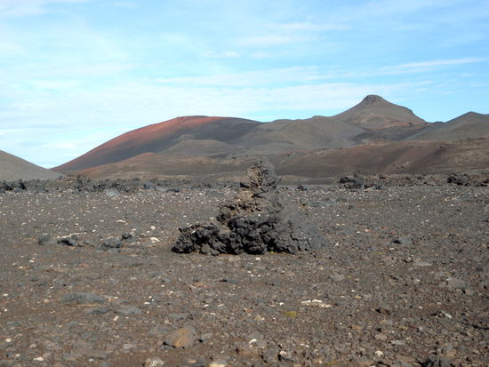 immer wieder Lavabrocken