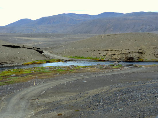 kurz darauf kam die zweite Vadställe in Sicht